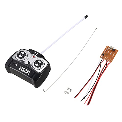 Fangxuee 5Ch 27 MHz Fernbedienung Einheit EmpfäNger Platine + Fernbedienung für Rc Tank Auto Spielzeug Radio System von Fangxuee