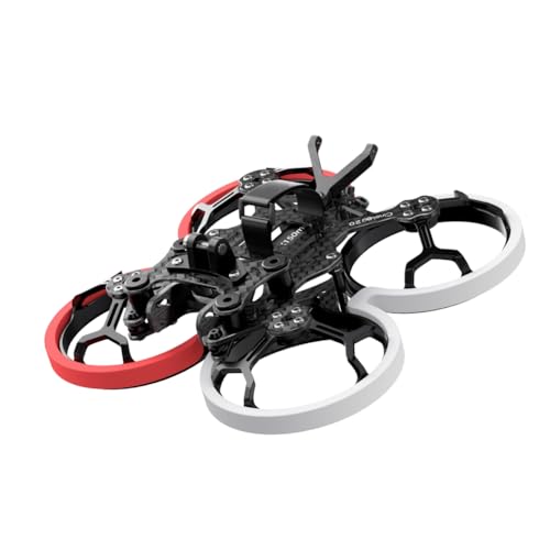 Fangxuee Carbonfaserrahmenkit für Drohnen-GEP-Cl20 2 100-Mm-Radstand mit Integriertem Propellerschutz O3 VTX Innenquadcopter Fangxuee Carbonfaserrahmenkit für Drohnen-GEP-Cl20 2 100-Mm-Radstand mit Integriertem Propellerschutz O3 VTX Innenquadcopter von Fangxuee
