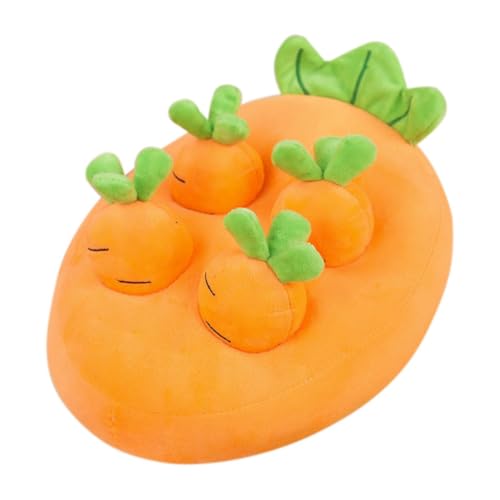 Fangxuee Karotten-Plüschtier, Cartoon, Happy Fruit Park, Kissen, Karottenpuppe, 22 X 22 cm Fangxuee Karotten-Plüschtier, Cartoon, Happy Fruit Park, Kissen, Karottenpuppe, 22 X 22 cm von Fangxuee