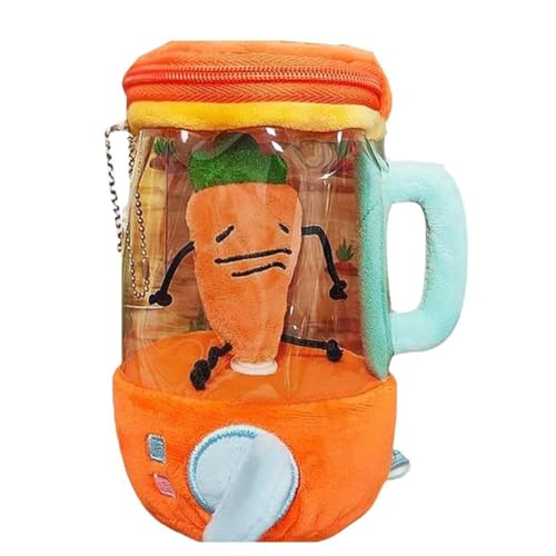 Fangxuee Karottensaftpresse Aus Plüsch, Karottensaftpresse, Plüschtier, 6-Karottenmixer, Lustiges, Rotierendes Plüschtier mit Kordelzug, Rotierendes Fangxuee Karottensaftpresse Aus Plüsch, Karottensaftpresse, Plüschtier, 6-Karottenmixer, Lustiges, Rotierendes Plüschtier mit Kordelzug, Rotierendes von Fangxuee