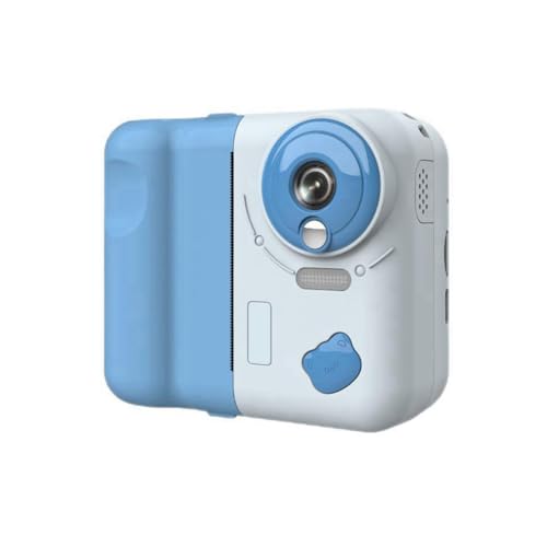 Fangxuee Kinder Sofortbildkamera 1080P HD Digitalkamera mit 2,4-IPS-Bildschirm 10-Fach Optischem Zoom Inklusive 32 GB TF-Karte Blau von Fangxuee