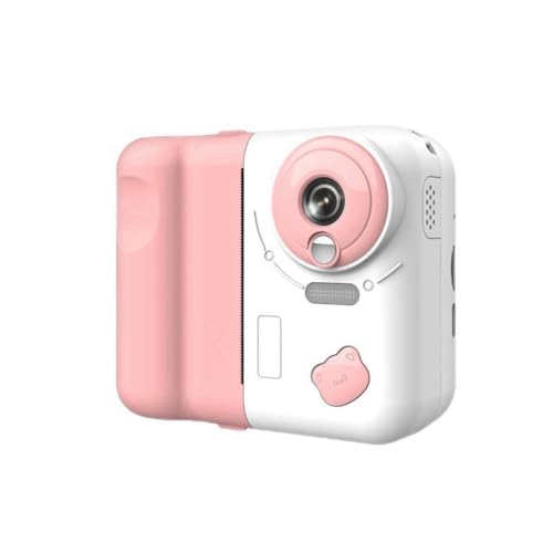 Fangxuee Kinder Sofortbildkamera 1080P HD Digitalkamera mit 2,4-IPS-Bildschirm 10-Fach Optischem Zoom Inklusive 32GB TF-Karte Rosa von Fangxuee