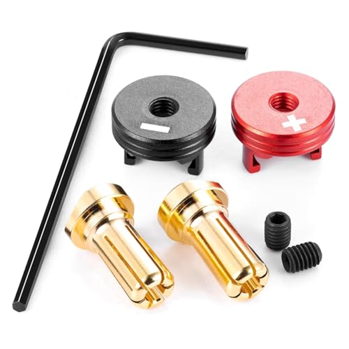 Fangxuee Metallstecker Geeignet für RC-Autos Bananenstecker RC-Lip-Batteriestecker 5,0 mm Fangxuee Metallstecker Geeignet für RC-Autos Bananenstecker RC-Lip-Batteriestecker 5,0 mm von Fangxuee