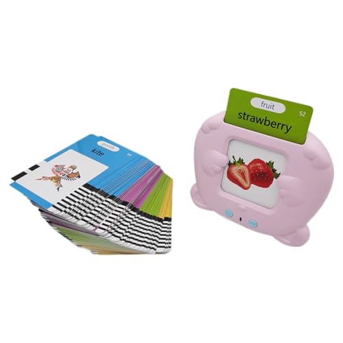Fangxuee Multilinguales Lernsystem für Kinder Interaktive Sprechende Lernkarten Hörbuch zum Englischlernen 224 Sichtwörter Pink Fangxuee Multilinguales Lernsystem für Kinder Interaktive Sprechende Lernkarten Hörbuch zum Englischlernen 224 Sichtwörter Pink von Fangxuee