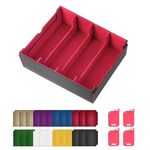 Fangxuee Upgrade-Karten-Aufbewahrungsbox, TCG-Deck-Hülle, für über 2400 Karten mit Einfacher Hülle für, TCG, Sammelkarten, Sportkarten C Fangxuee Upgrade-Karten-Aufbewahrungsbox, TCG-Deck-Hülle, für über 2400 Karten mit Einfacher Hülle für, TCG, Sammelkarten, Sportkarten C von Fangxuee