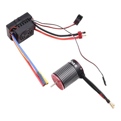Fangxuee Wasserdichter Bürstenloser 3650-Motor mit 60-A-Regler-Kombination für 1/10 RC-Auto-/-Teile 5200 KV Fangxuee Wasserdichter Bürstenloser 3650-Motor mit 60-A-Regler-Kombination für 1/10 RC-Auto-/-Teile 5200 KV von Fangxuee