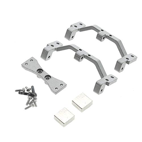 Fangxuee für MN D90 MN-90 MN99S MN99 RC Auto Upgrade Teile Metall Ziehen Stange Basis Sitz & Achse Obere Servo Halterung ZubehöR Montieren von Fangxuee