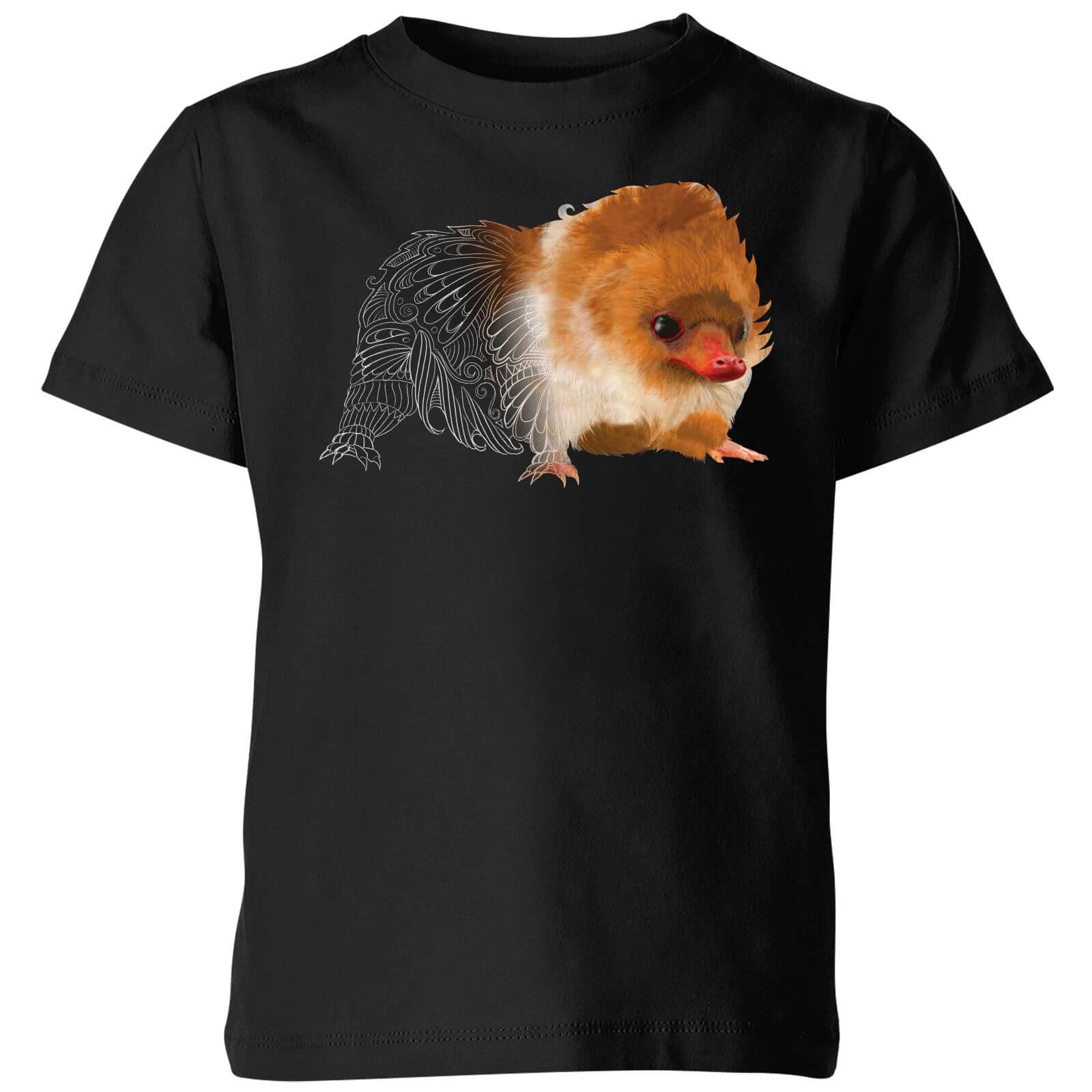 Fantastic Beasts Tribal Baby Niffler Kids' T-Shirt - Black - 11-12 Jahre von Original Hero