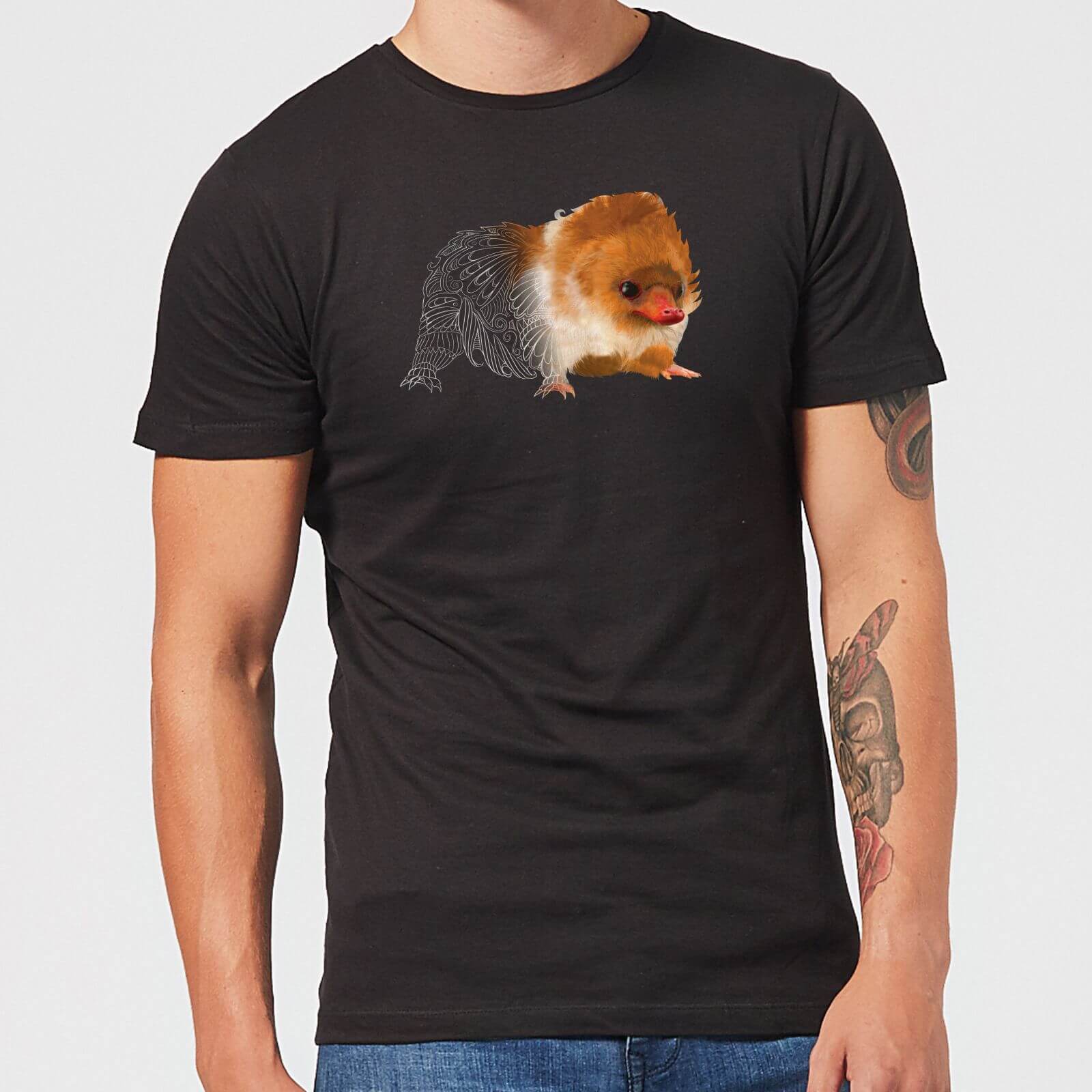 Fantastic Beasts Tribal Baby Niffler Men's T-Shirt - Black - 4XL von Original Hero