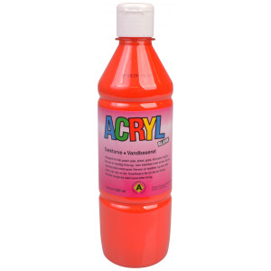 Fantasy Color Hobbyfarbe/Acrylfarbe Rot 500ml von Fantasy Color