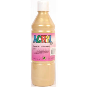 Fantasy Color Hobbyfarbe/Acrylfarbe Metallic Gold 500ml von Fantasy Color