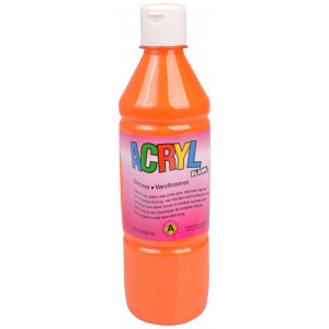 Fantasy Color Hobbyfarbe/Acrylfarbe Orange 500ml von Fantasy Color