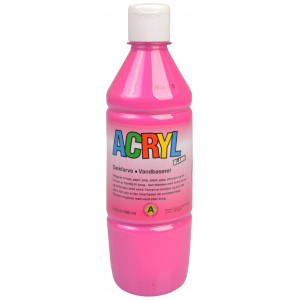 Fantasy Color Hobbyfarbe/Acrylfarbe Pink 500ml von Fantasy Color