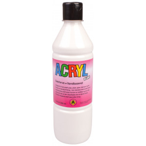 Fantasy Color Hobbyfarbe/Acrylfarbe Primär Weiß 500ml von Fantasy Color