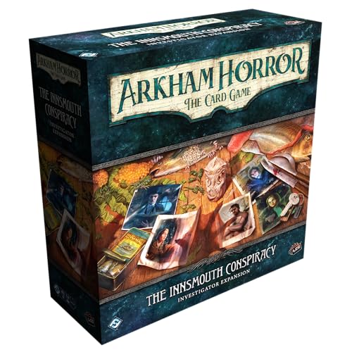 Arkham Horror The Card Game The Innsmouth Conspiracy Investigator Expansion - Includes Five Unique Investigators! Cooperative LCG, Ages 14+, 1-4 Players, 1-2 Hr Playtime, Made by Fantasy Flight Games von Fantasy Flight Games