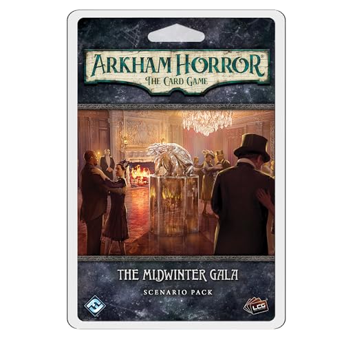 Fantasy Flight Games Arkham Horror The Card Game The Midwinter Gala Scenario Pack - Interaktives Horrorgeschichtenspiel, kooperatives LCG, ab 14 Jahren, 1-4 Spieler, 1-2 Stunden Spielzeit, hergestellt von Fantasy Flight Games