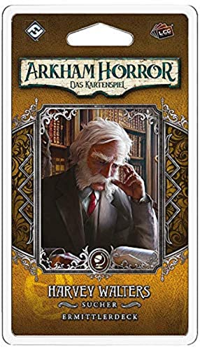 Fantasy Flight Games, Arkham Horror: LCG – Harvey Walters, Erweiterung, Expertenspiel, Kartenspiel, 1-4 Spieler, Ab 14+ Jahren, 45+ Minuten, Deutsch, Mehrfarbig, Bunt von Fantasy Flight Games