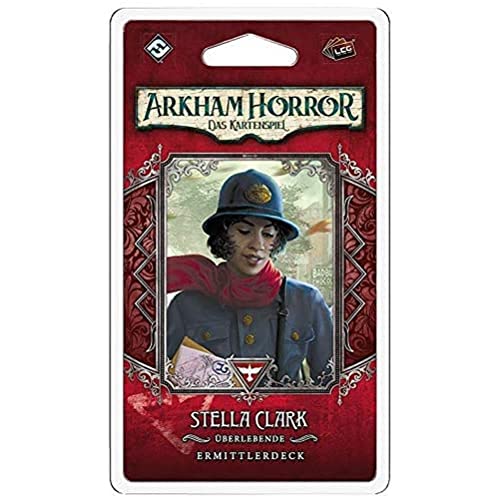 Fantasy Flight Games, Arkham Horror: LCG – Stella Clark, Erweiterung, Expertenspiel, Kartenspiel, 1-4 Spieler, Ab 14+ Jahren, 45+ Minuten, Deutsch, Mehrfarbig, Bunt von Fantasy Flight Games