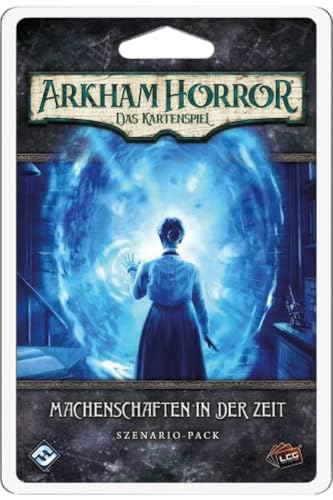 Fantasy Flight Games, Arkham Horror: LCG – Machenschaften in der Zeit, Erweiterung, Expertenspiel, Kartenspiel, 1-4 Spieler, Ab 14+ Jahren, 45+ Minuten, Deutsch, Mehrfarbig, Bunt von Fantasy Flight Games