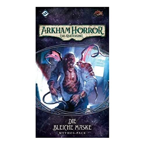 Asmodee | Fantasy Flight Games | Arkham Horror: LCG – Die Bleiche Maske | Erweiterung | Expertenspiel | Kartenspiel | 1-4 Spieler | Ab 14+ Jahren | 45+ Minuten | Deutsch von Fantasy Flight Games