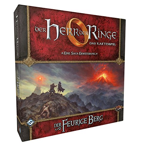 Asmodee | Fantasy Flight Games | Der Herr der Ringe: LCG – Der Feurige Berg | Erweiterung | Kartenspiel | Deckbau | 2 Spieler | Ab 14+ Jahren | 30+ Minuten | Deutsch von Fantasy Flight Games