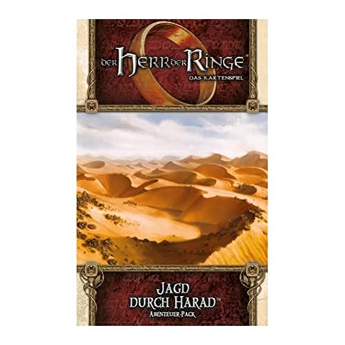 Asmodee | Fantasy Flight Games | Der Herr der Ringe: LCG – Jagd durch Harad | Erweiterung | Kartenspiel | Deckbau | 2 Spieler | Ab 14+ Jahren | 30+ Minuten | Deutsch von Fantasy Flight Games