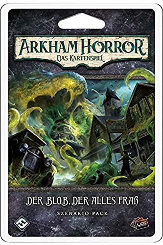 Fantasy Flight Games, Arkham Horror: LCG – Der Blob, der alles fraß, Erweiterung, Expertenspiel, Kartenspiel, 1-4 Spieler, Ab 14+ Jahren, 45+ Minuten, Deutsch von Fantasy Flight Games