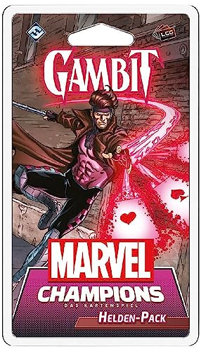 Fantasy Flight Games, Marvel Champions: LCG – Gambit, Helden-Erweiterung, Expertenspiel, Kartenspiel, 1-4 Spieler, Ab 12+ Jahren, 45-90 Minuten, Deutsch von Fantasy Flight Games