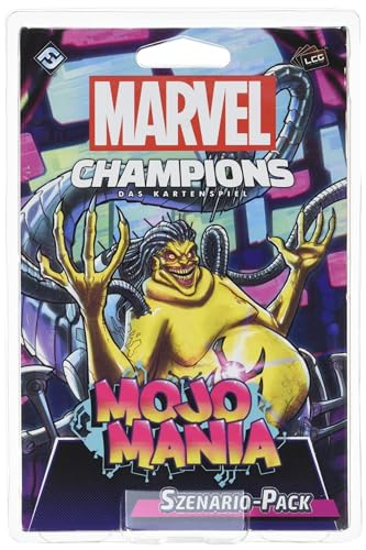 Fantasy Flight Games, Marvel Champions: LCG – MojoMania, Szenario-Erweiterung, Expertenspiel, Kartenspiel, 1-4 Spieler, Ab 12+ Jahren, 60-120 Minuten, Deutsch von Fantasy Flight Games