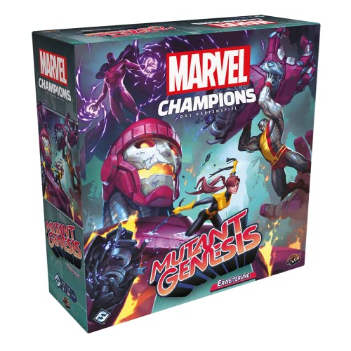 Fantasy Flight Games, Marvel Champions: LCG – Mutant Genesis, Kampagnen-Erweiterung, Expertenspiel, Kartenspiel, 1-4 Spieler, Ab 12+ Jahren, 1-2 Stunden, Deutsch von Fantasy Flight Games