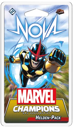 Fantasy Flight Games, Marvel Champions: LCG – Nova, Helden-Erweiterung, Expertenspiel, Kartenspiel, 1-4 Spieler, Ab 14+ Jahren, 60+ Minuten, Deutsch von Fantasy Flight Games