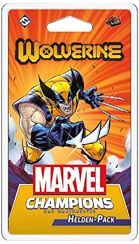 Fantasy Flight Games, Marvel Champions: LCG – Wolverine, Helden-Erweiterung, Expertenspiel, Kartenspiel, 1-4 Spieler, Ab 12+ Jahren, 45-90 Minuten, Deutsch, Mehrfarbig, Bunt von Fantasy Flight Games