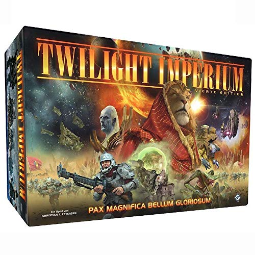 Fantasy Flight Games, Twilight Imperium 4. Edition, Grundspiel, Expertenspiel, Strategiespiel, 3-6 Spieler, Ab 14+ Jahren, 240+ Minuten, Deutsch von Asmodee