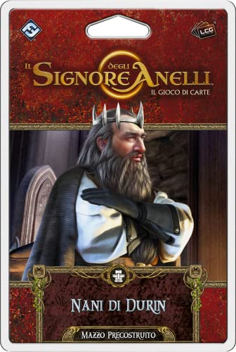 Asmodee - Herr der Ringe, Kartenspiel: Durin-Zwerge, vorgefertigtes Deck, italienische Ausgabe, 10712 von Fantasy Flight Games