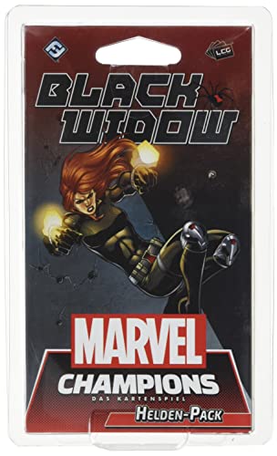 Fantasy Flight Games, Marvel Champions: LCG – Black Widow, Helden-Erweiterung, Expertenspiel, Kartenspiel, 1-4 Spieler, Ab 14+ Jahren, 60+ Minuten, Deutsch von Fantasy Flight Games