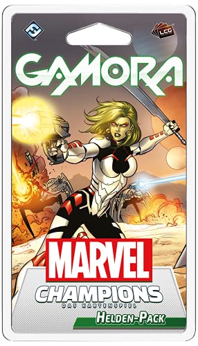 Fantasy Flight Games, Marvel Champions: LCG – Gamora, Helden-Erweiterung, Expertenspiel, Kartenspiel, 1-4 Spieler, Ab 14+ Jahren, 60+ Minuten, Deutsch, Mehrfarbig, Bunt von Fantasy Flight Games