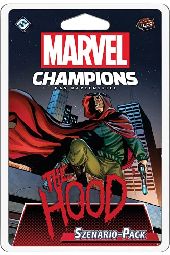 Fantasy Flight Games, Marvel Champions: LCG – The Hood, Szenario-Erweiterung, Expertenspiel, Kartenspiel, 1-4 Spieler, Ab 14+ Jahren, 60+ Minuten, Deutsch, Mehrfarbig, Bunt von Fantasy Flight Games