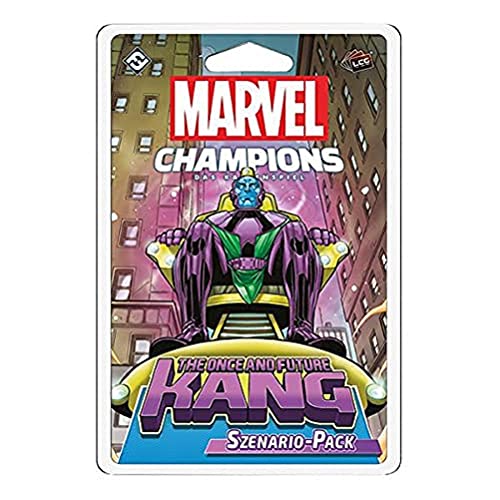 Fantasy Flight Games, Marvel Champions: LCG – The Once and Future Kang, Szenario-Erweiterung, Expertenspiel, Kartenspiel, 1-4 Spieler, Ab 14+ Jahren, 60+ Minuten, Deutsch von Fantasy Flight Games