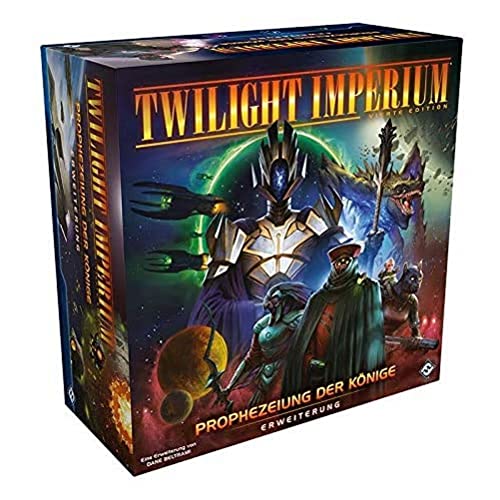 Fantasy Flight Games, Twilight Imperium 4. Edition – Prophezeiung der Könige, Erweiterung, Expertenspiel, Strategiespiel, 3-8 Spieler, Ab 14+ Jahren, 240+ Minuten, Deutsch von Fantasy Flight Games