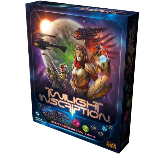 Asmodee - Twilight Inscription, Brettspiel, 1-8 Spieler, 14+ Jahre, italienische Ausgabe von Fantasy Flight Games