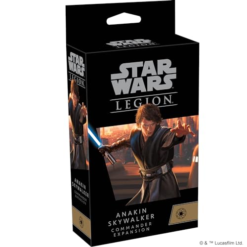 Atomic Mass Games, Star Wars Legion: Galactic Empire Expansions: Anakin Skywalker Commander, Unit Expansion, Miniatures Game, Ages 14+, 2 Players, 90 Minutes Playing Time von Atomic Mass Games