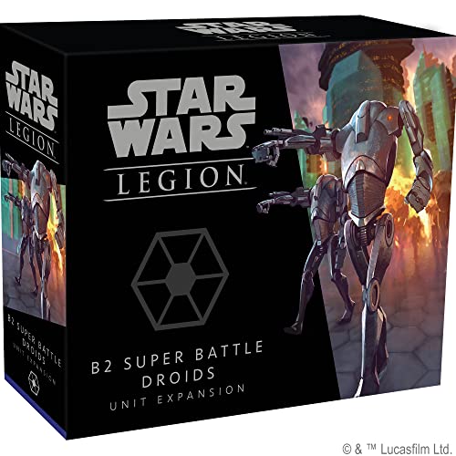 Atomic Mass Games, Star Wars Legion: Separatist Alliance Expansions: B2 Super Battle Droids Unit, Unit Expansion, Miniatures Game, Ages 14+, 2 Players, 90 Minutes Playing Time von Atomic Mass Games