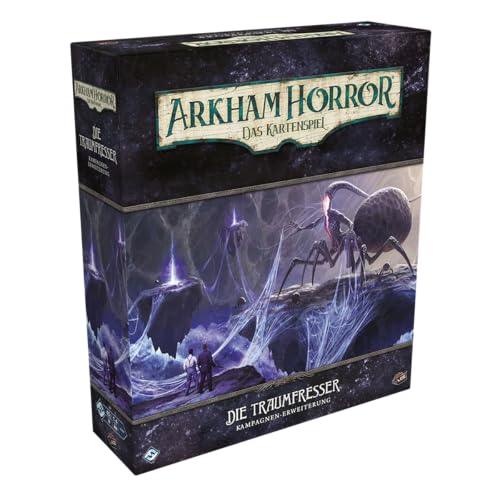 Fantasy Flight Games, Arkham Horror: LCG – Die Traumfresser, Kampagnen-Erweiterung, Expertenspiel, Kartenspiel, 1-4 Spieler, ab 14+ Jahren, 45 Minuten, Deutsch von Fantasy Flight Games