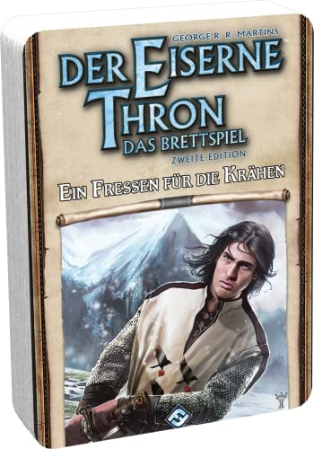 Fantasy Flight Games, Der Eiserne Thron: Das Brettspiel 2. Edition – Ein Fressen für die Krähen, Erweiterung, Expertenspiel, Strategiespiel, 3-6 Spieler, Ab 14+ Jahren, 180 Minuten, Deutsch von Fantasy Flight Games