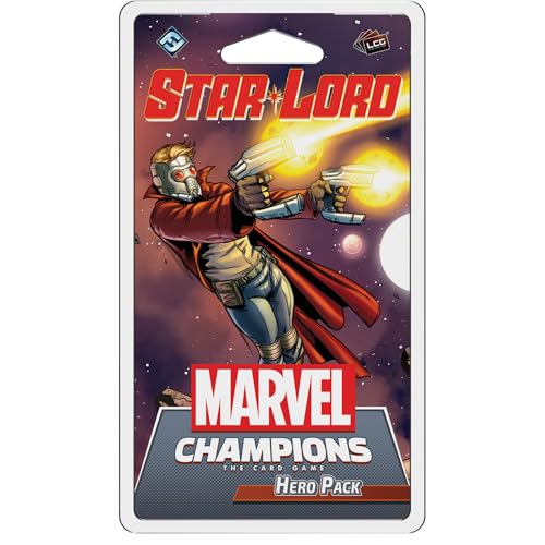 Fantasy Flight Games, Marvel Champions, Hero Pack: Star-Lord, Card Game, Ages 14+, 1 to 4 Players, 45 to 90 Minutes Playing Time Fantasy Flight Games, Marvel Champions, Hero Pack: Star-Lord, Card Game, Ages 14+, 1 to 4 Players, 45 to 90 Minutes Playing Time von Fantasy Flight Games