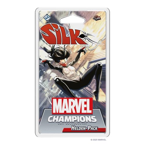 Fantasy Flight Games, Marvel Champions: LCG – Silk, Helden-Erweiterung, Expertenspiel, 1-4 Spieler, ab 12+ Jahren, 30-120 Minuten, Deutsch von Fantasy Flight Games