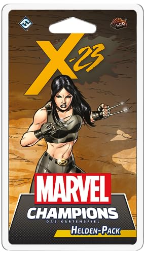 Fantasy Flight Games, Marvel Champions: LCG – X-23, Helden-Erweiterung, Expertenspiel, Kartenspiel, 1-4 Spieler, Ab 12+ Jahren, 45-90 Minuten, Deutsch, Mehrfarbig, Bunt von Fantasy Flight Games