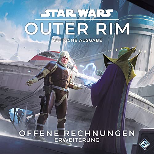 Fantasy Flight Games, Star Wars Outer Rim – Offene Rechnungen, Erweiterung, Expertenspiel, Brettspiel, 1-4 Spieler, Ab 13+ Jahren, 120+ Minuten, Deutsch von Fantasy Flight Games