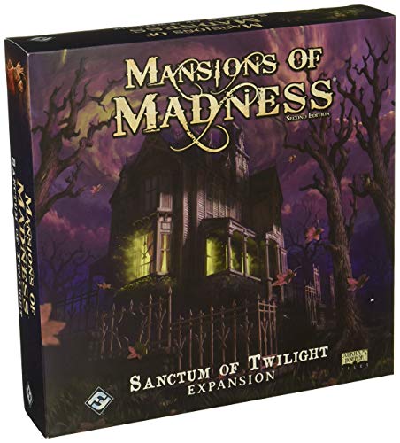 Fantasy Flight Games, Mansions of Madness 2nd Edition: Sanctum of Twilight Expansion, Board Game, Ages 14+, 1 to 5 Players, 120 to 180 Minutes Playing Time,Silver von Fantasy Flight Games