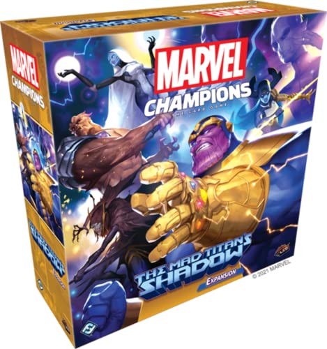 Fantasy Flight Games , Marvel Champions: The Mad Titan's Shadow, Card Game, Ages 14+, 1 to 4 Players, 45 to 9 Minutes Playing Time, Black von Fantasy Flight Games